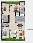  sunder-homes-luxury-floors-sector-47 Sunder Homes Luxury Floors Sector 47 Cluster Plan for Typical Floor