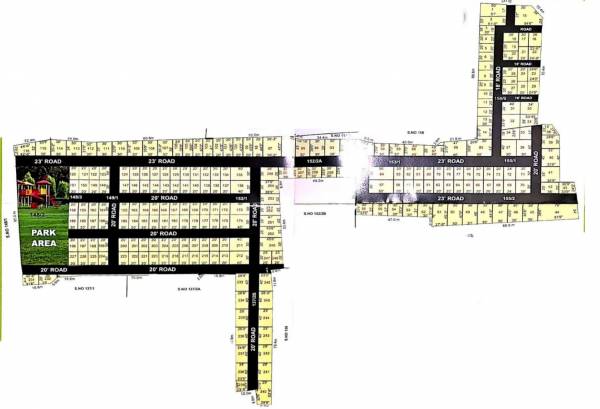 Layout Plan aishwariyam-township-phase-1 Layout Plan