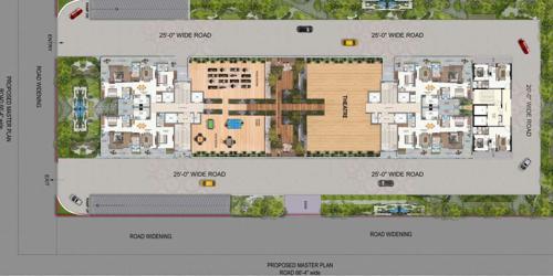 Twin Towers Ground Cluster Plan twin-towers Twin Towers Ground Cluster Plan