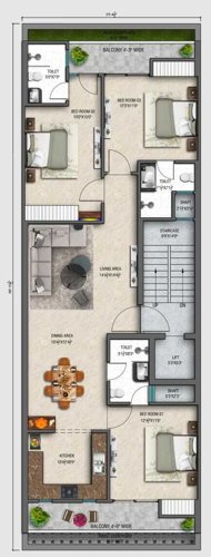 Royal Builder Floor Cluster Plan from 1st to 4th Floor royal-builder-floor Royal Builder Floor Cluster Plan from 1st to 4th Floor