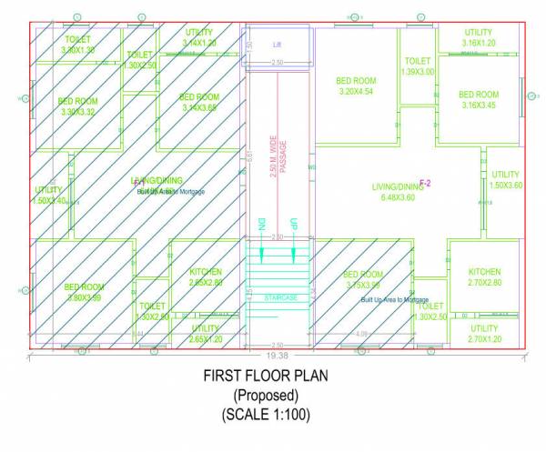  aristo-block-b Aristo Block B Cluster Plan for 1st Floor