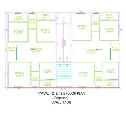  aristo-block-b Aristo Block B Cluster Plan from 2nd to 5th Floor