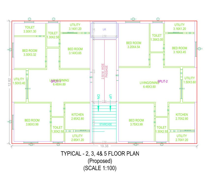  aristo block b Aristo Block B Cluster Plan from 2nd to 5th Floor