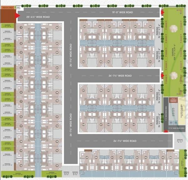  kalhaar-bungalows Layout Plan