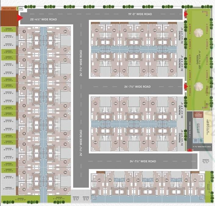  kalhaar bungalows Layout Plan