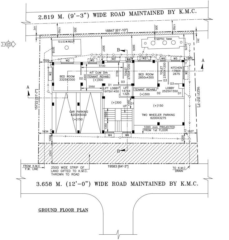  shantiniketan Shantiniketan Cluster Plan for ground Floor