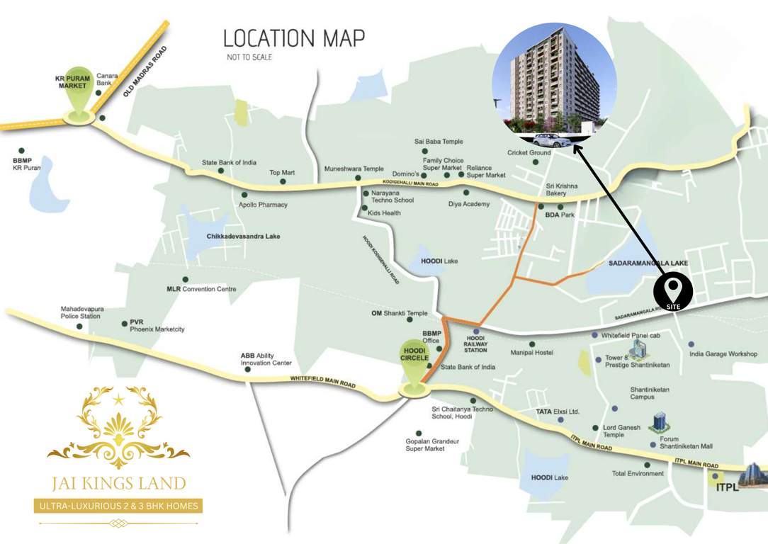  kings land Location Plan