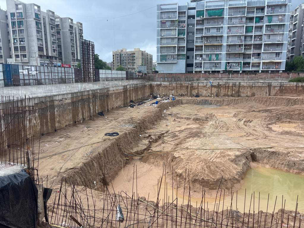  the park by parmeshwar Construction Status July 25