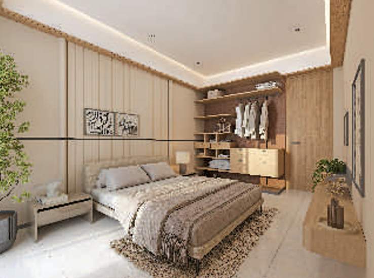 the park by parmeshwar Bedroom