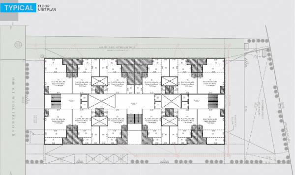  sky-park-by-parmeshwar A,B,C Cluster Plan for Typical Floor