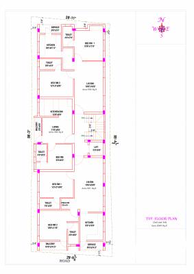  svf Arjun SVF Cluster Plan from 2nd to 3rd Floor