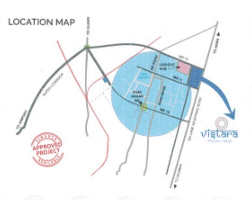  vistara township phase 4 b1 Location Plan
