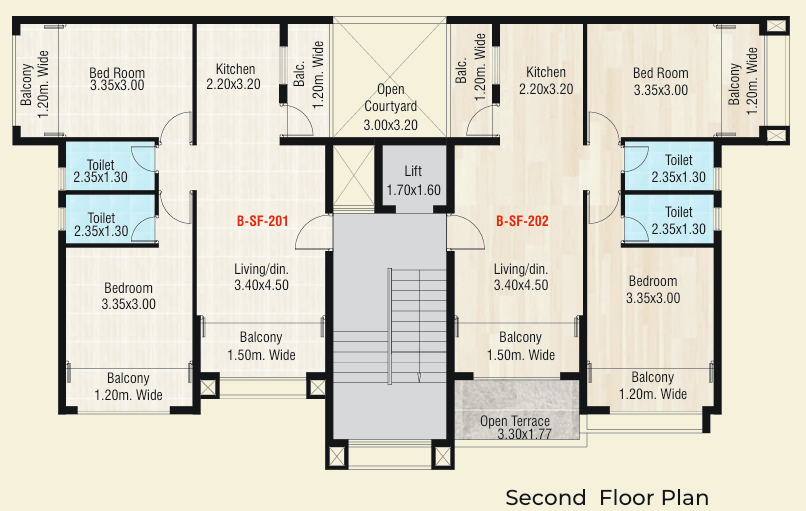  silicon valley Block B Cluster Plan for 2nd Floor