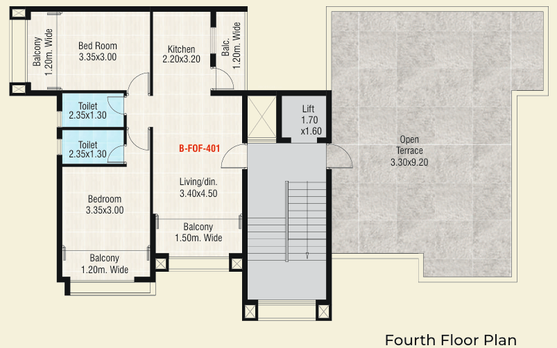  silicon valley Block B Cluster Plan for 4th Floor
