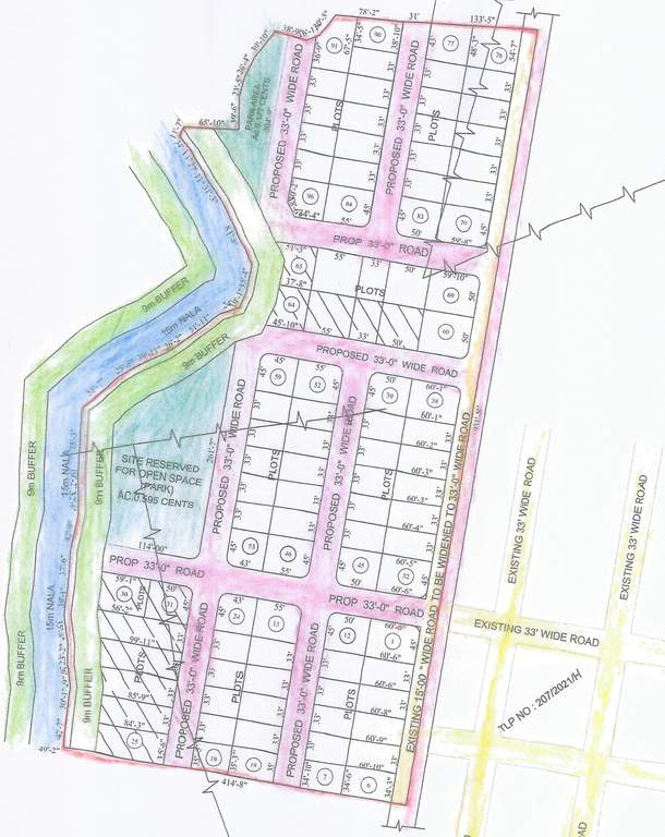  sri gokul city Layout Plan