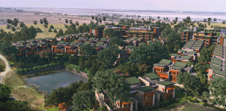  bharathi ron luxury villa Elevation