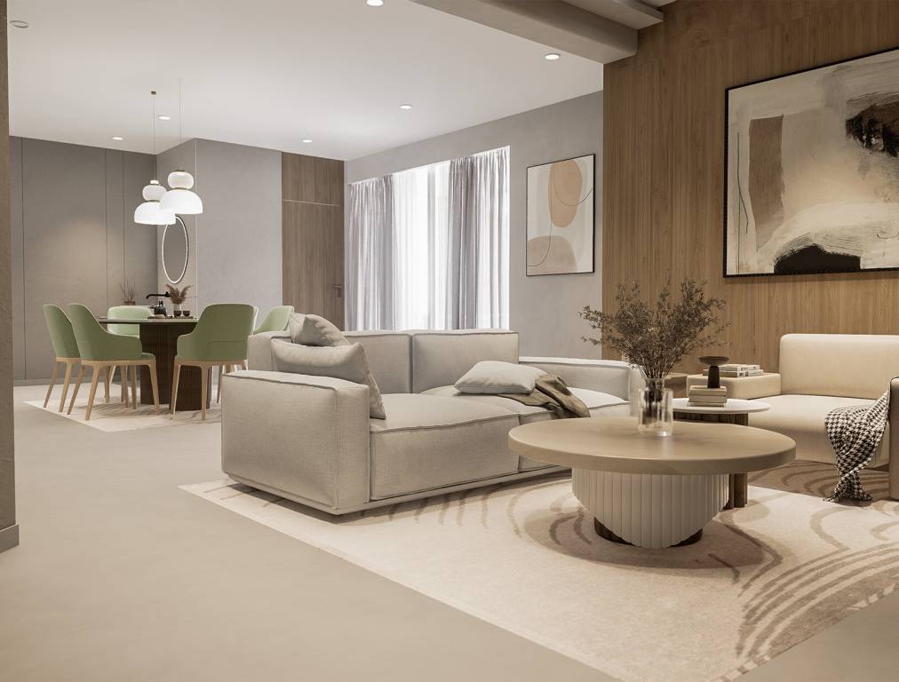 builtech aura Living Area