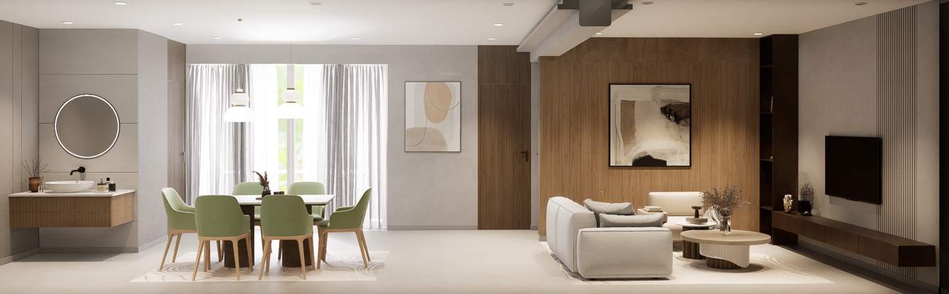 builtech aura Living Area