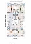  luxury-floors Nitika Luxury Floors Cluster Plan for Typical Floor