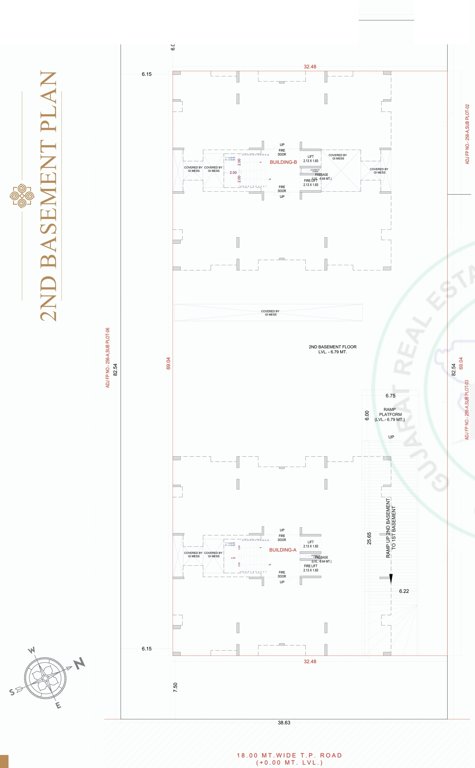  kartavya heights Building A Cluster Plan for basement 2 Floor