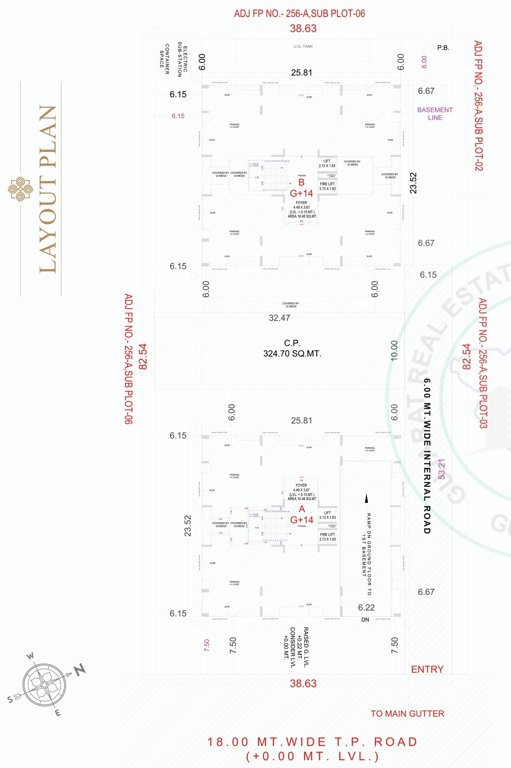  kartavya heights Layout Plan