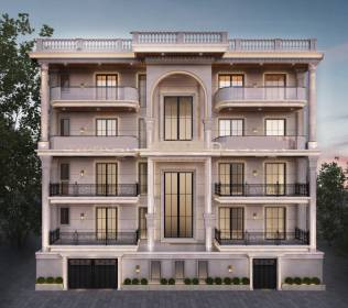 Elevation 3-side-corner-park-facing Elevation