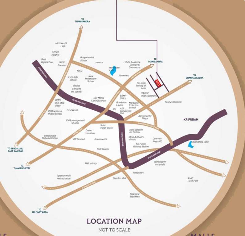  sri sai grand Location Plan