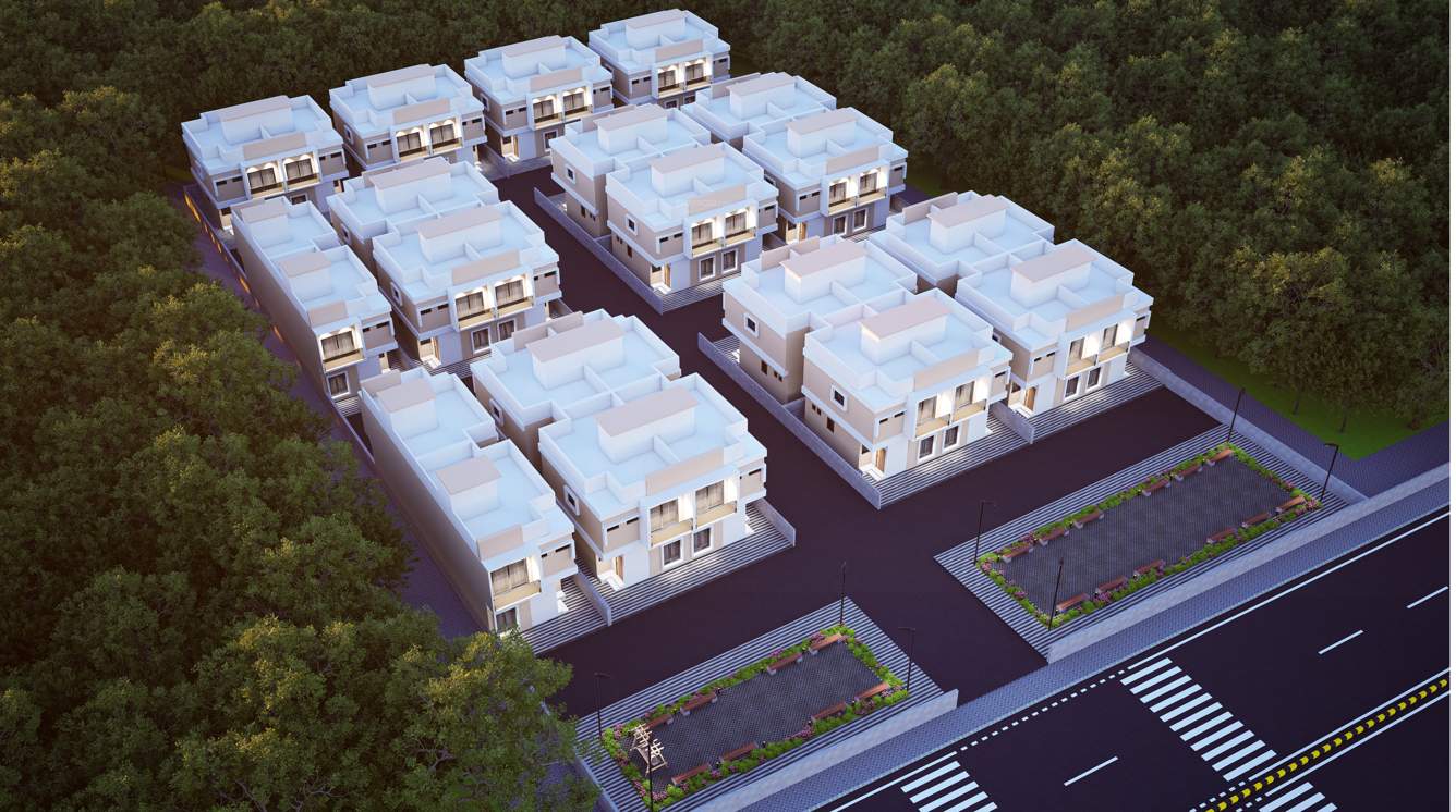  shree nilay bunglows Elevation