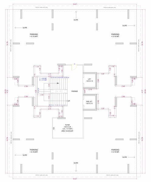 Building B And C Cluster Plan for ground Floor silent-tower Building B And C Cluster Plan for ground Floor