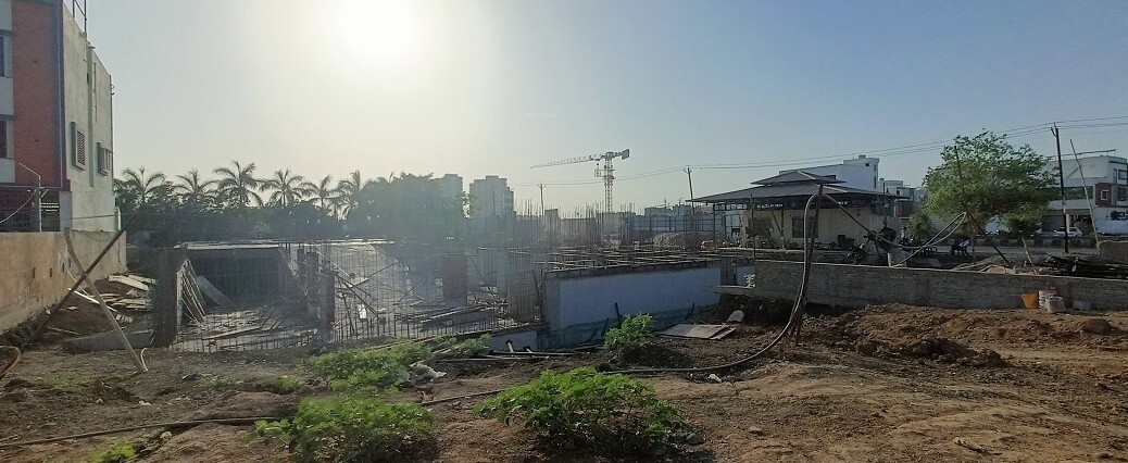  karunesh luxuria Construction Status Sept 25