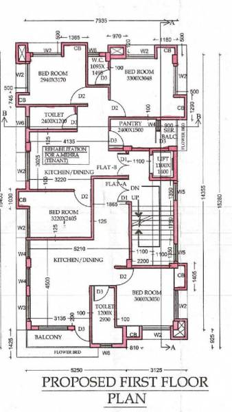  suchitra Suchitra Cluster Plan for 1st Floor