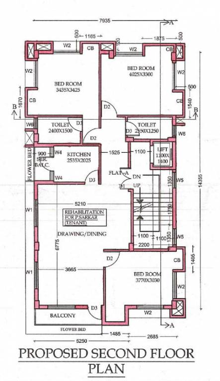  suchitra Suchitra Cluster Plan for 2nd Floor