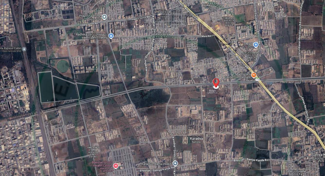  krish lifestyle Location Plan