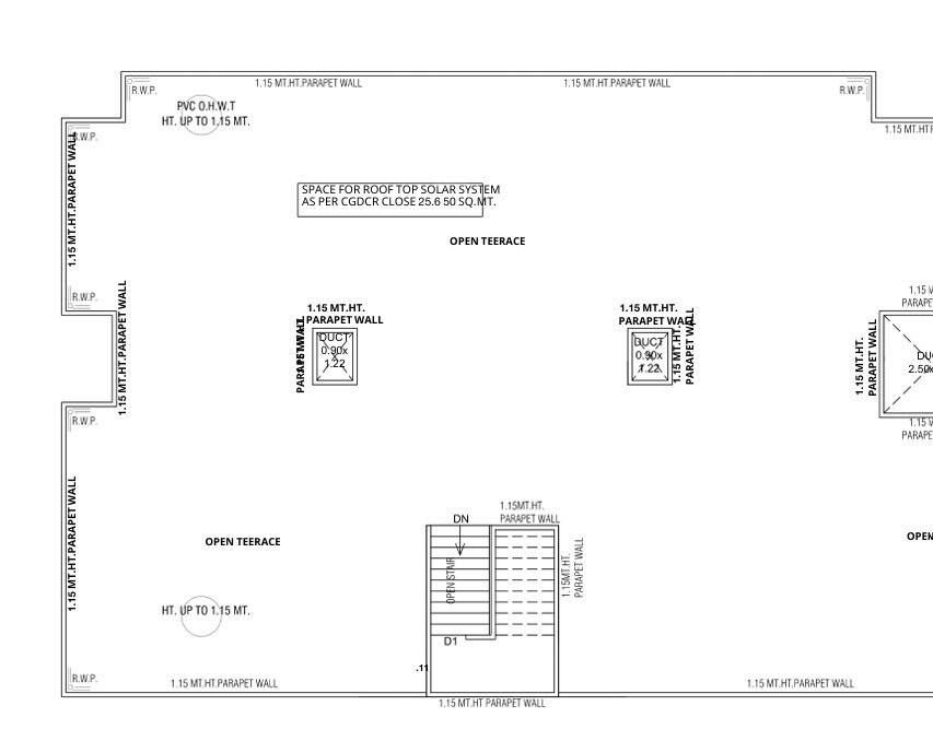  omniketan elegance Block B Cluster Plan Terrace
