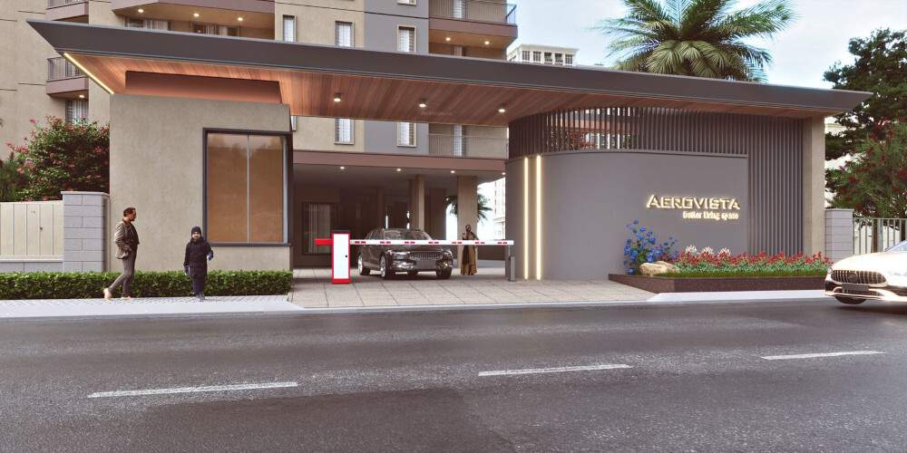  aerovista Entrance Gate Security Cabin