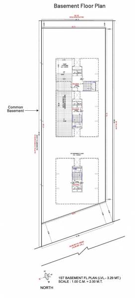  bilipatra-heights Block A , B, C Cluster Plan for ground Floor
