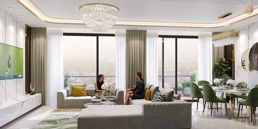  green heights Living Area