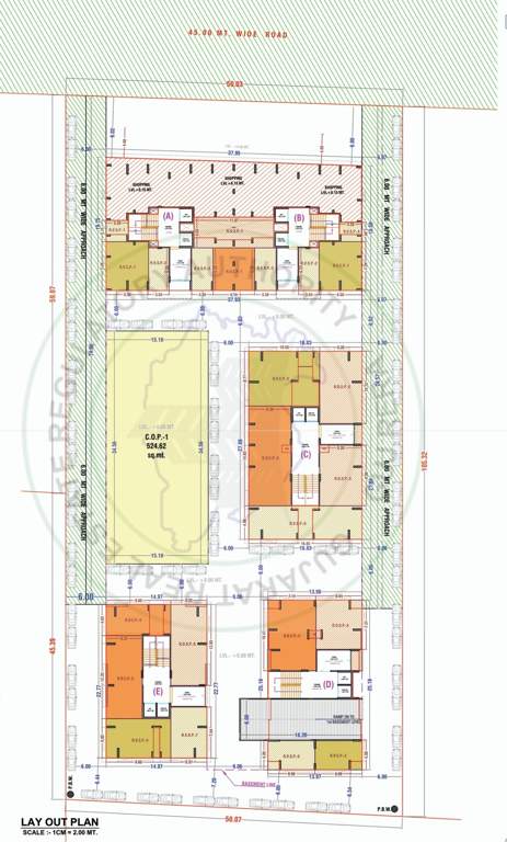  keshavam valley Layout Plan