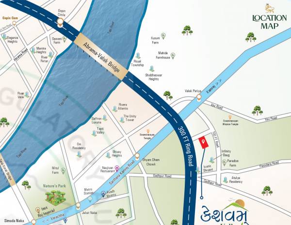  keshavam-valley Location Plan