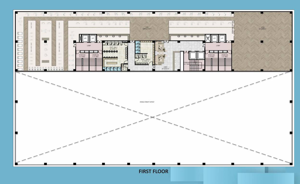  residency Phase 1 Cluster Plan for 1st Floor