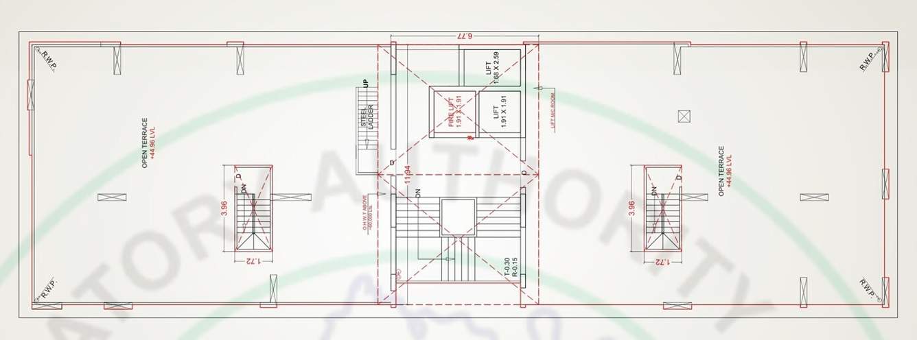  elements Building B Cluster Plan Terrace