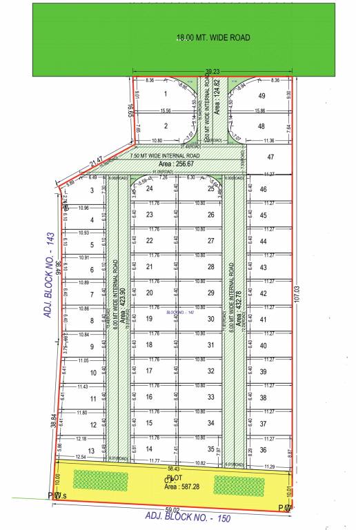 venilla house Layout Plan