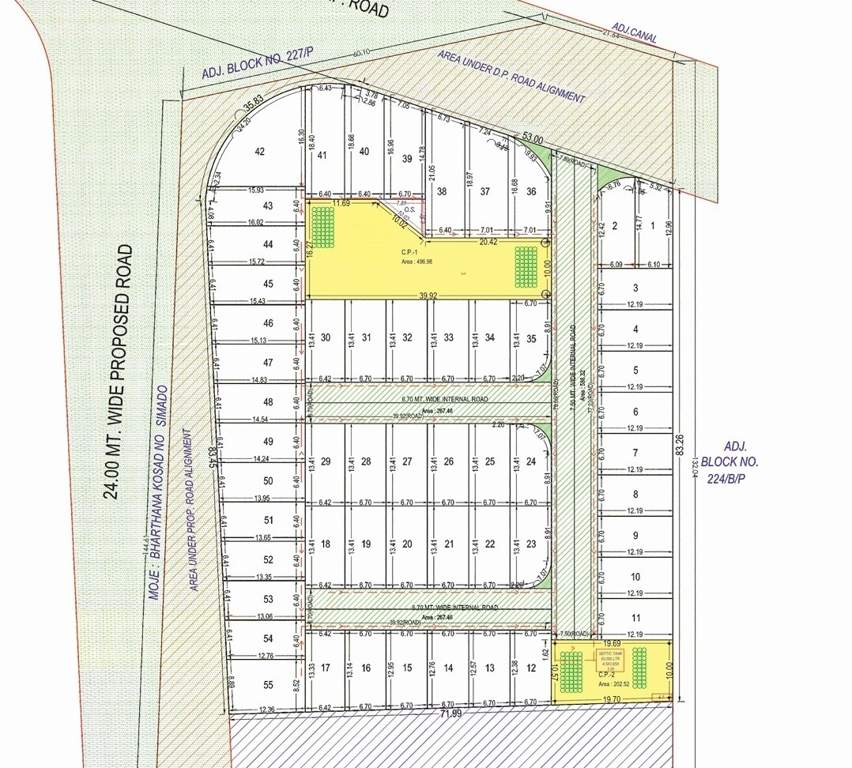  vitrag bunglows Layout Plan