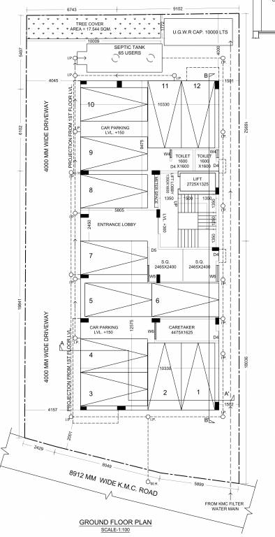  viraj Viraj Cluster Plan for ground Floor