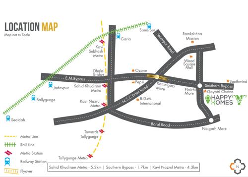  happy-homes-v-phase-ii-bloomsberry Location Plan