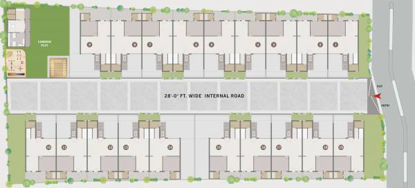 kalrav-residency Layout Plan