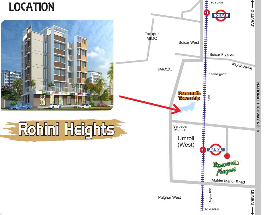  rohini heights Location Plan