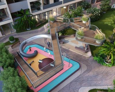  the-amber Paved Compound