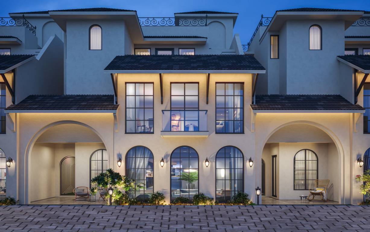  vrajbhoomi bungalow Elevation