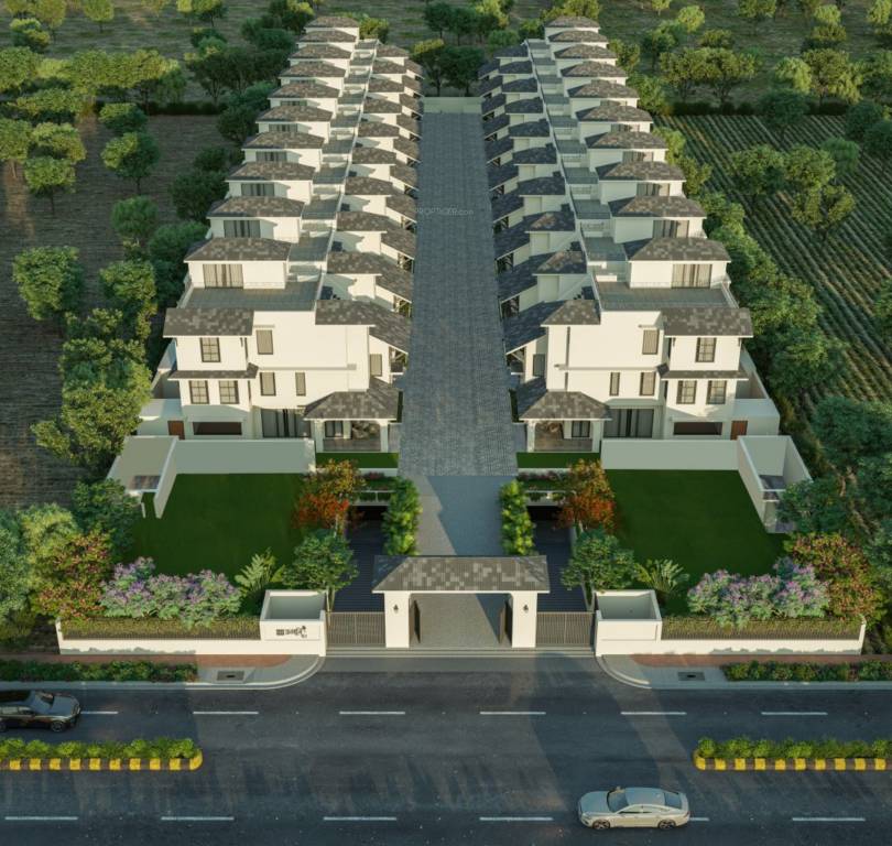  vrajbhoomi bungalow Elevation